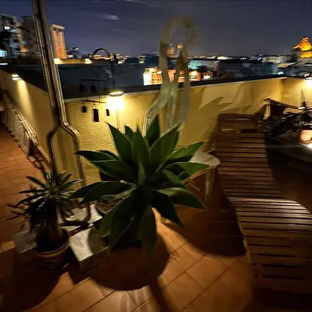 Terrace In The Sky Overlooking Historic Center Palerme